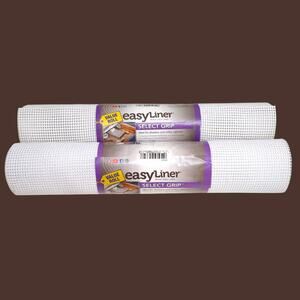 Lot of 2 Duck Select Grip EasyLiner Non-Adhesive Shelf Liner, White, 20in x 18ft